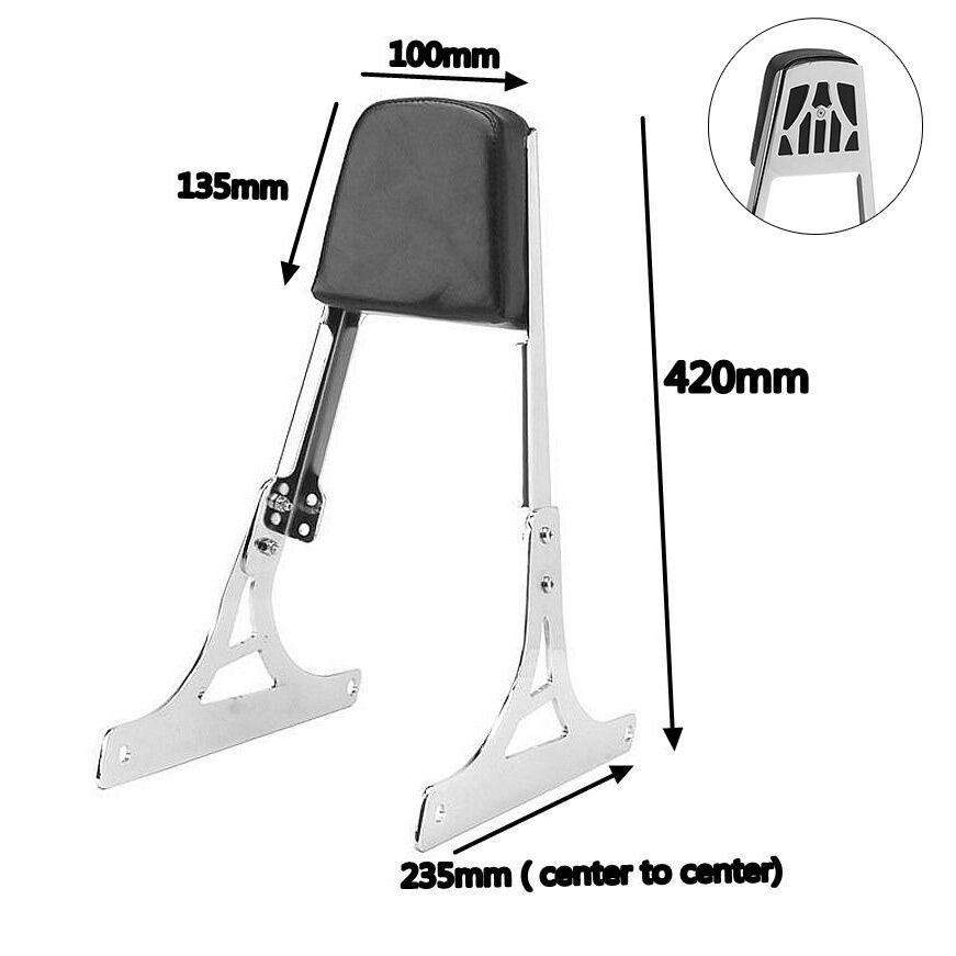 Sissy Bar Backrest Harley Davidson